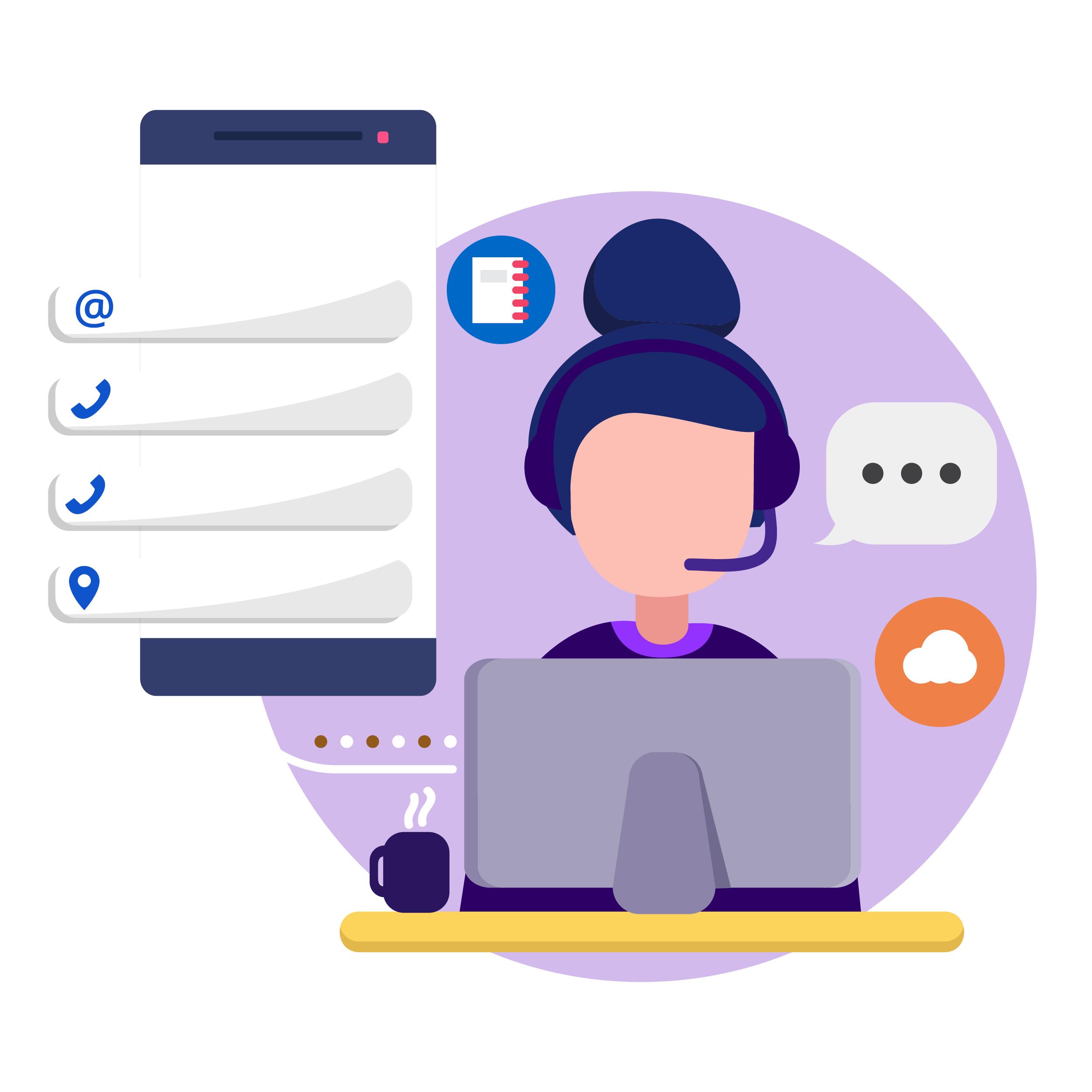 客服外包中心接电话礼仪